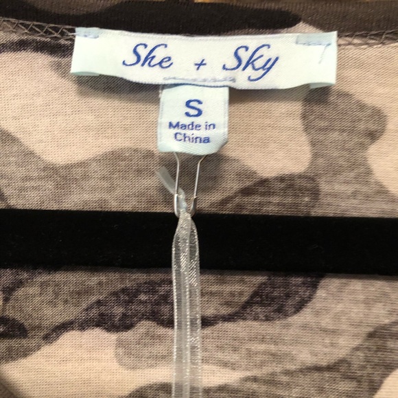 Beautiful Camo LS T-shirt - Picture 2 of 3